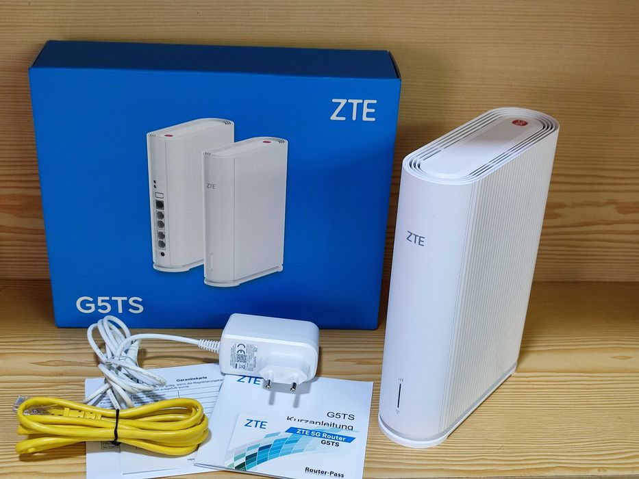 5G ZTE G5TS Router 4x RJ45 2x ts9 SIM Roteador