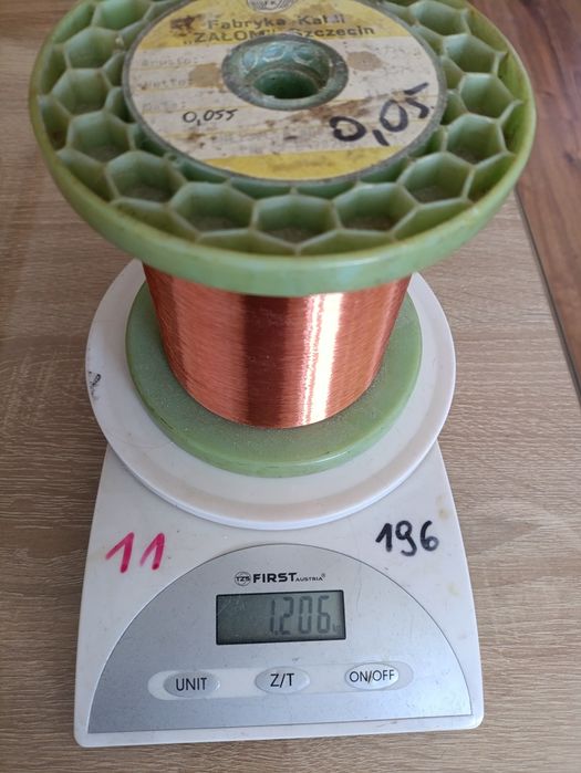 Drut  nawojowy emaliowany 0.055