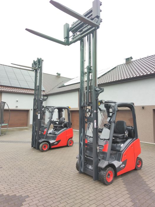 Wózek widłowy Linde H16 z pozycjonerem wideł