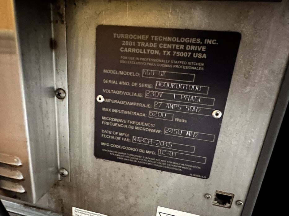 Forno Turbochef - profissional