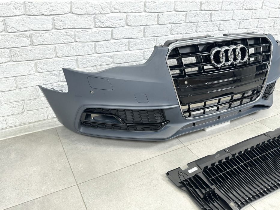 Бампер Audi A5 2012-2015 передній у зборі S-Line, бампер Ауді А5 с лайн  Артикул:  DRC8707-26