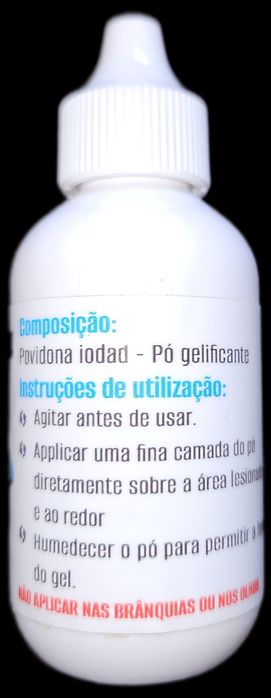 Curativo gelificante para carpas