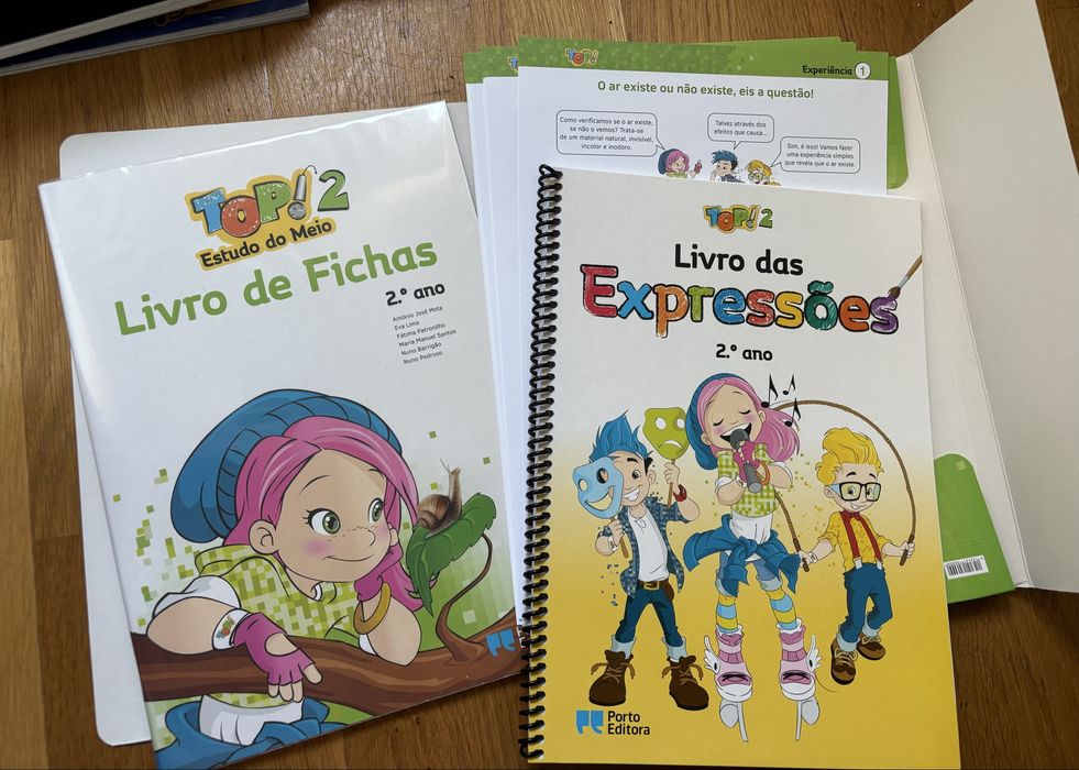 Livro de fichas - Estudo do meio - 2°ano - Top