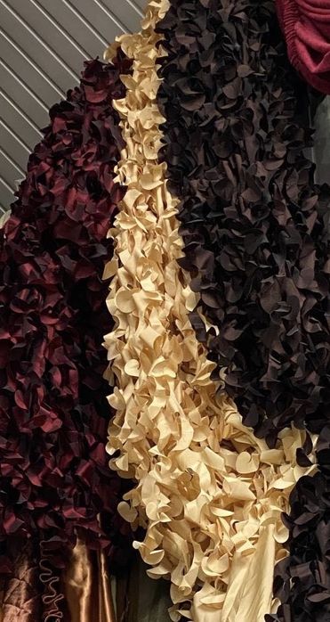 Тканина 3D різанка | Декоративна обʼємна тканина | Для декору / одягу