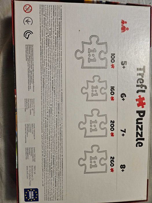 Puzzle 100 elementów Zygzak McQueen