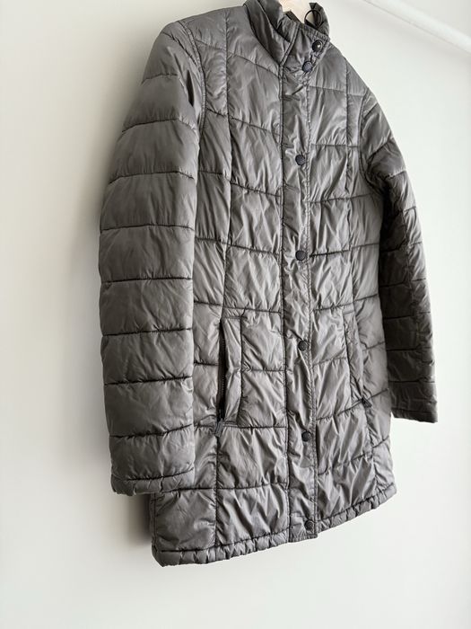 Barbour winter tartan жіночий мікропуховик XS розміру