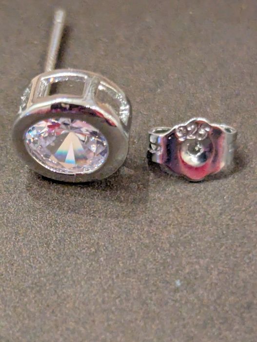 Набір срібло 925s ланцюжок сережки срібний серебро цепочка серьги