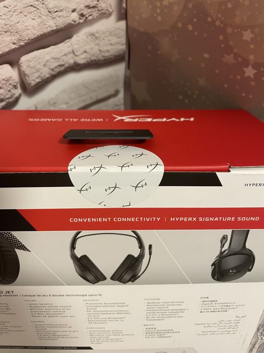 Słuchawki HYPERX Cloud Jet Wireless nowe