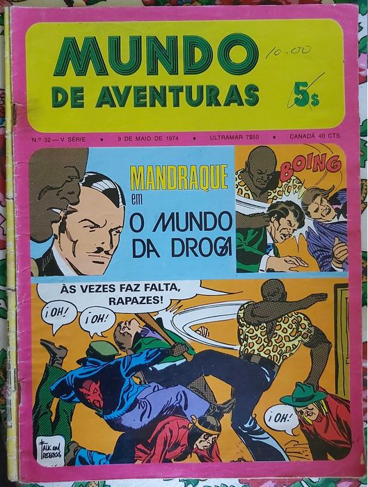 Mundo de Aventuras - V Série Nºs 32, 44 e 510 (Tamanho grande]
