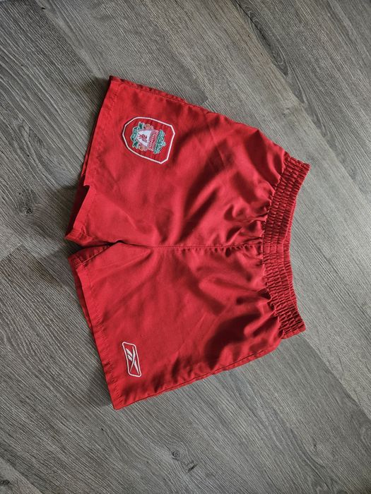 Rozmiar 98 Reebok spodenki szorty czerwone stan bardzo dobry