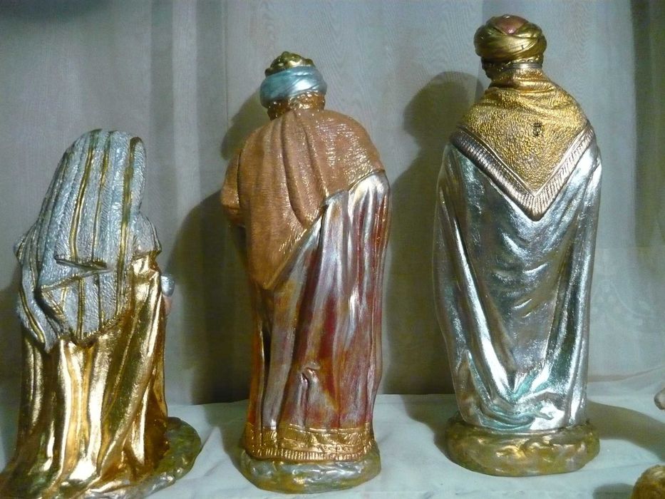 Presépio completo - 10 peças. 30cm