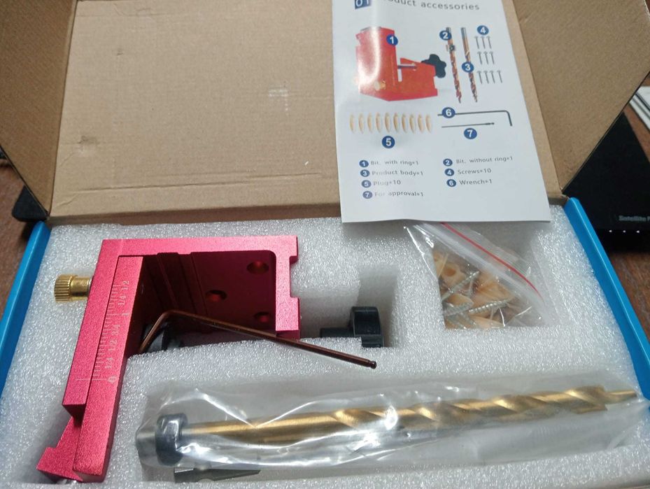 Guia de Furos Inclinados (Pocket Hole Jig)–Posicionador Profissional