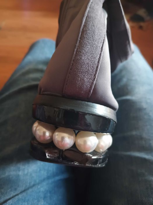 Kozaki zamszowe damskie