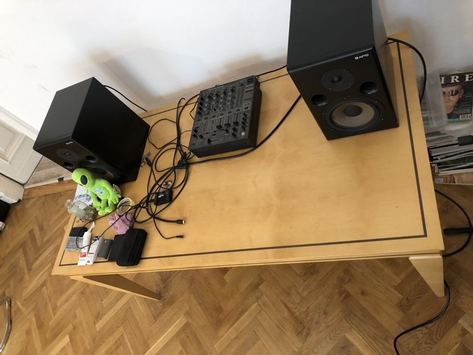 Piękny stół wykonany na zamówienie vintage design sosna sosnowe