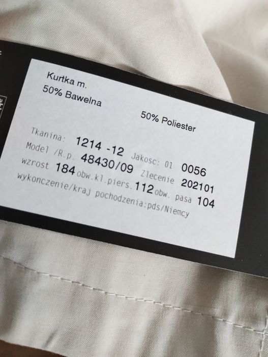Nowy płaszcz marki Pierre Cardin L
