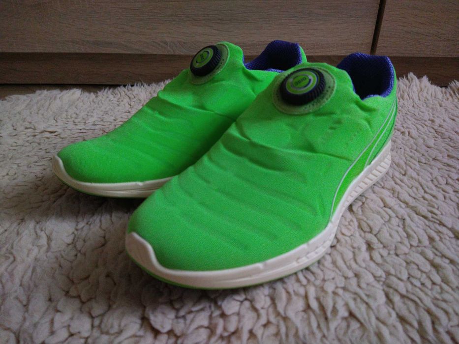 Nowe buty do biegania Puma Ignite Disk rozmiar 43 zielone