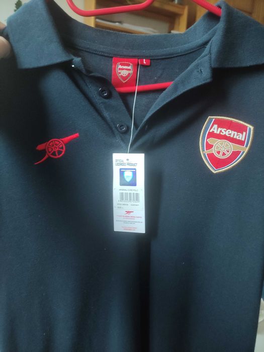 Polo męskie granatowe Arsenal