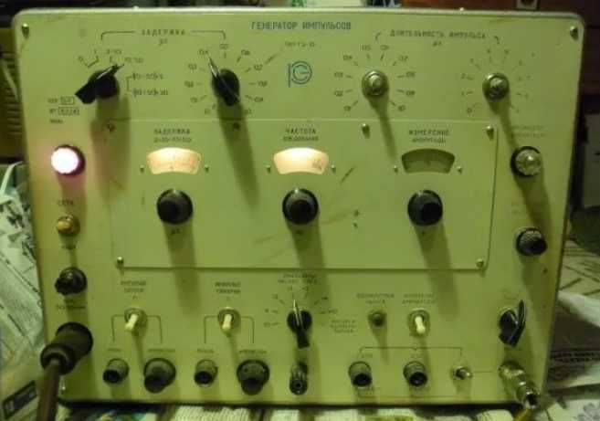 Генератор импульсов Г5 15 электронный генератор сигналов