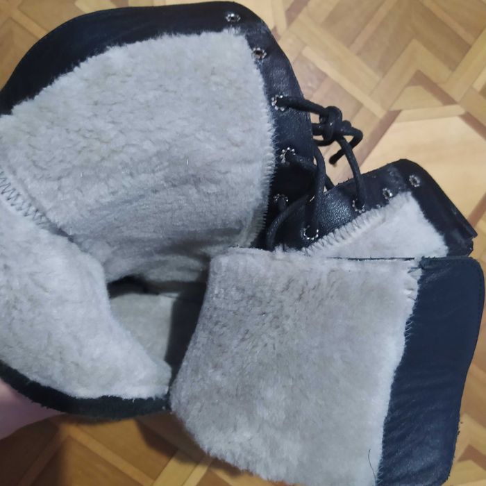 Натуральні шкіряні сапожки