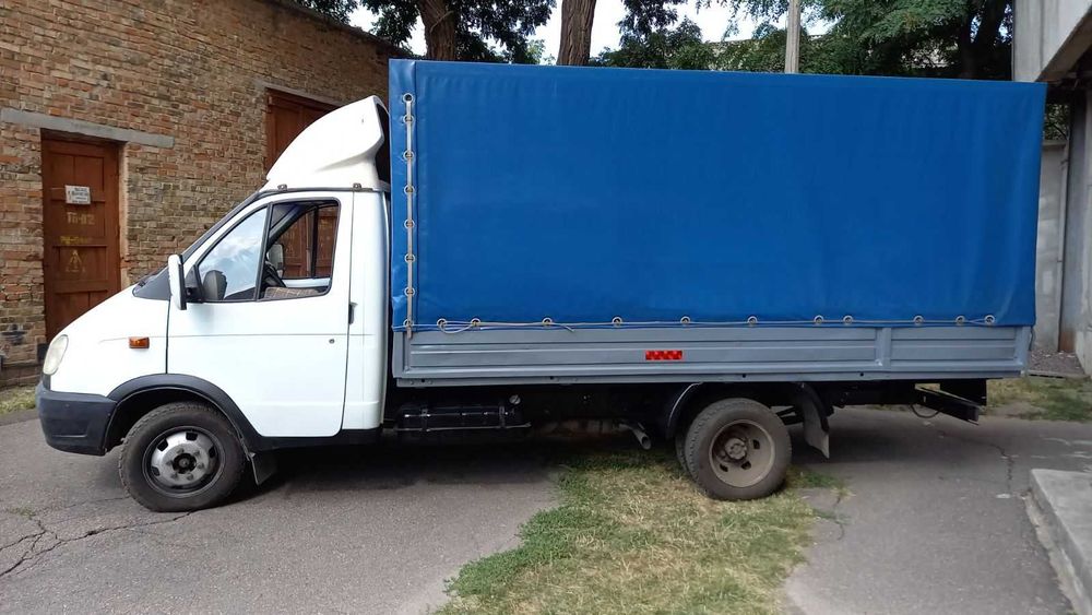 ГАЗель ГАЗ 330202 бортовая, с тентом