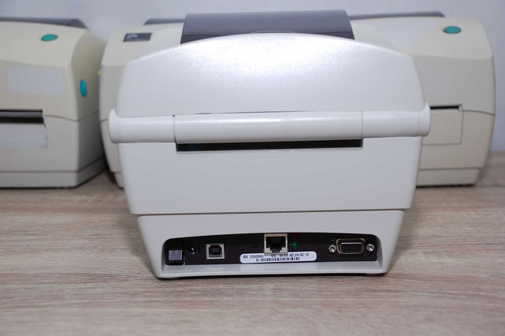 ZEBRA TLP2844-Z термотрансферний принтер етикеток наклейок 101мм USB