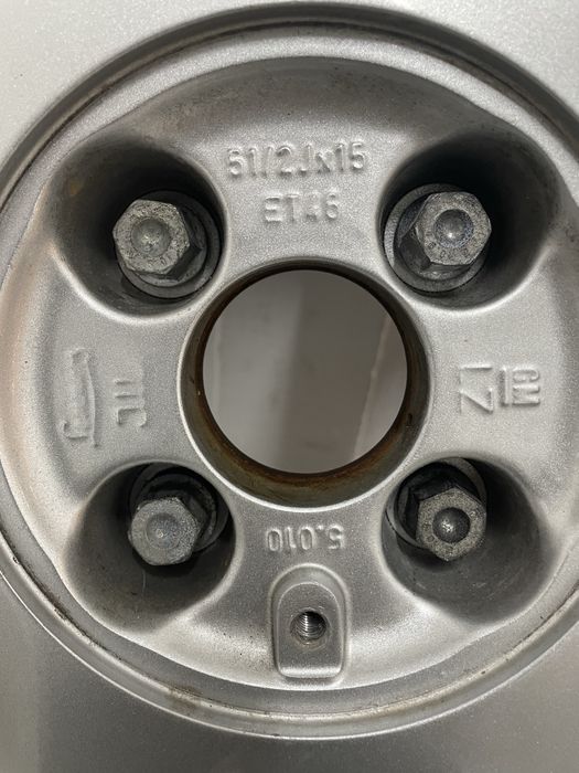 Jantes 15 4x100 Opel com pneus