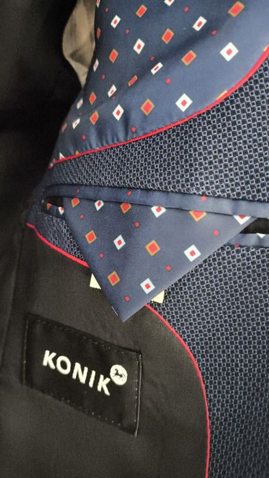 Garnitur granatowy Konik 92 cm