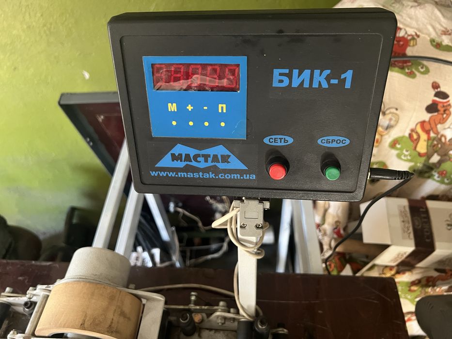 Счетчик длины кабеля БИК-1 с резиновым роликом