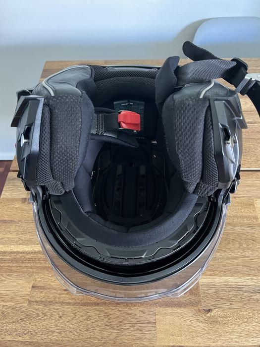 Capacete modular HJC i100 Preto-Mate tamanho M