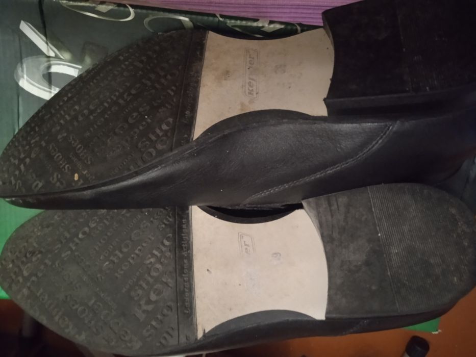 Туфли кожаные размер 39