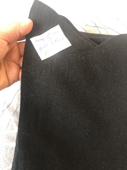 Черная шерсть 100%