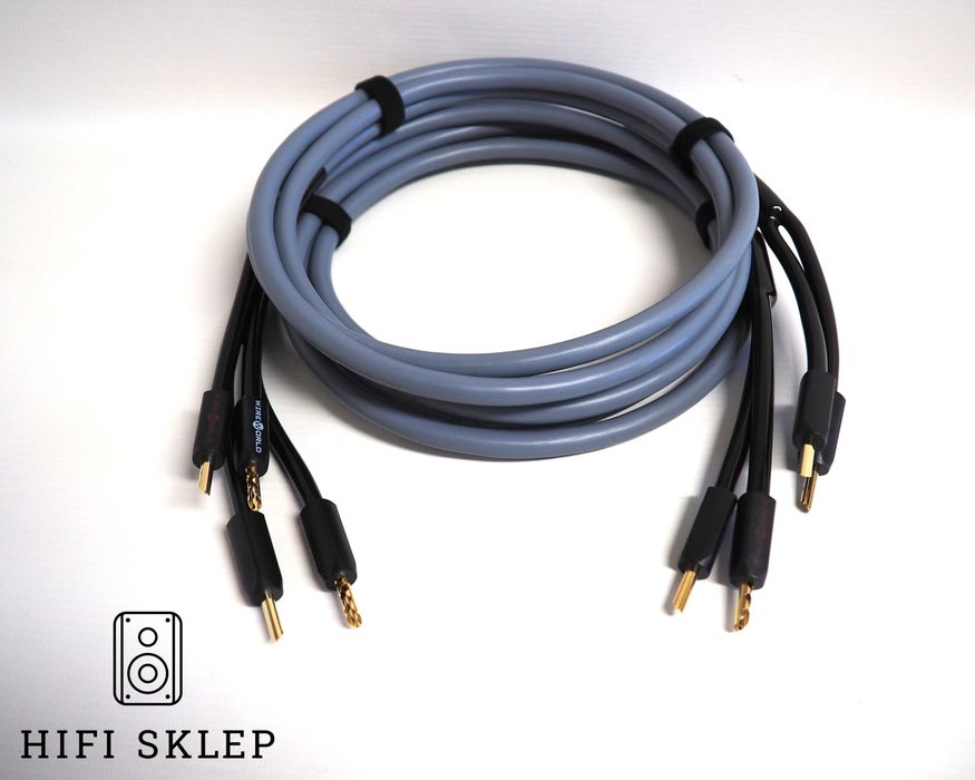 Melodika 4mm2 głośnikowy 2x1,5m Wireworld/ATLAS-konfekcja hifisklep