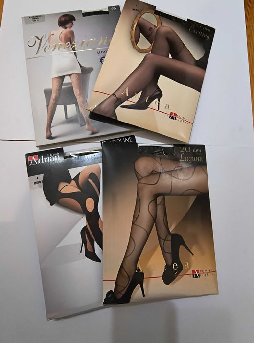 Walentynki zestaw rajstop rozmiar 4L