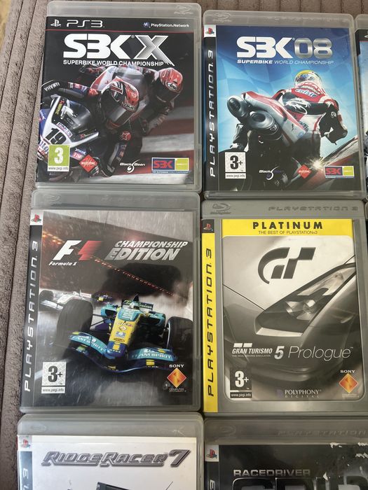 Gry ps3 wyscigi samochodowe i motocyklowe. Symulator samol