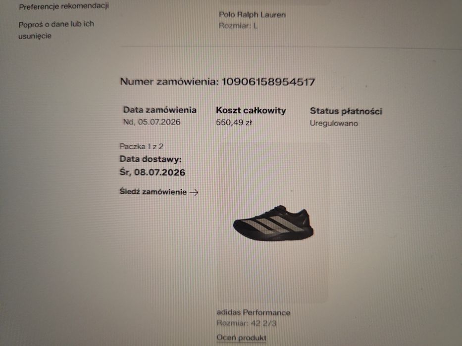 Adidas AdiZero Evo SL M 42 ⅔