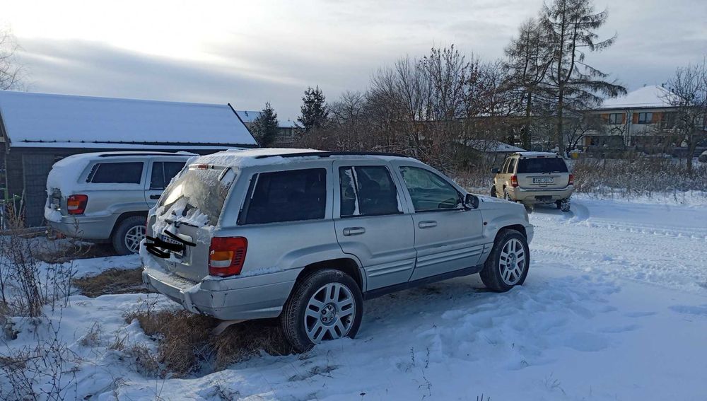 Jeep 4, 0 gaz sekwencja 4x4, 2003 rok