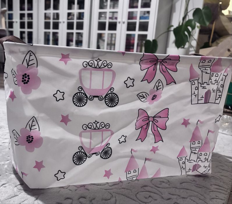 Kosz pojemnik do przechowywania zabawek ciuchów