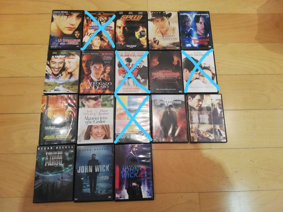 Venda de Filmes - Ator/Atriz - J a L