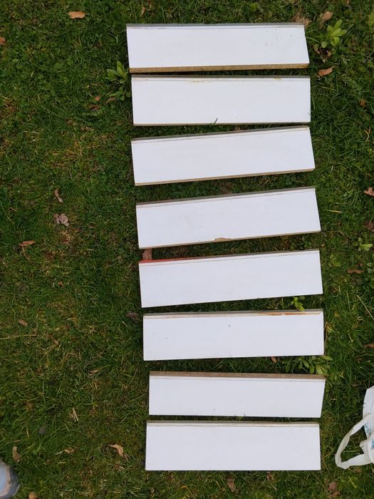 Cokół kuchenny biały 10cm