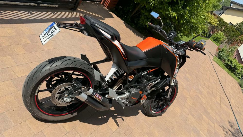 KTM Duke 125, 2012 rok., przebieg 13,5 tys.