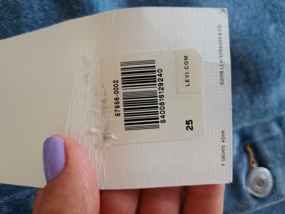 Spódniczka levis ołówkowa nowa S 25 jeansowa