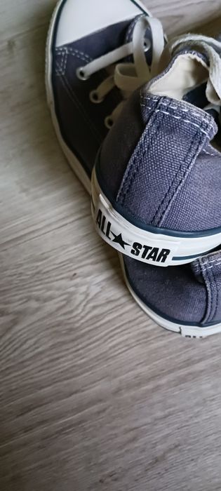 Popielate klasyczne tenisówki Converse rozm.39