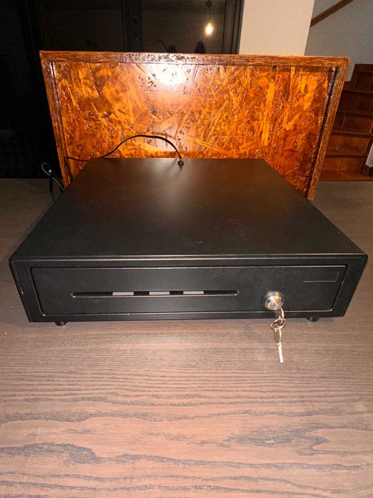 Apg Cash Drawer Vasario Slide-out Cash Drawer, Black