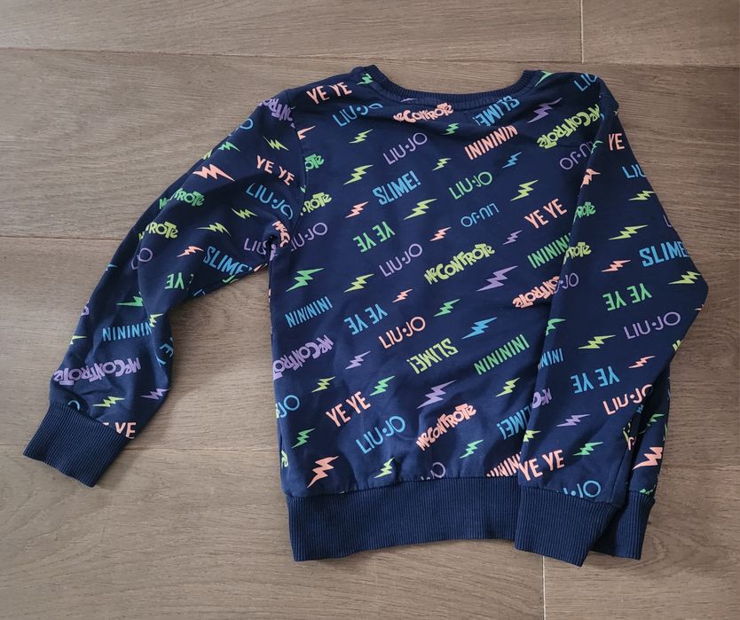Prześliczna, bawełniana bluza Liu Jo. Stan idealny. 4 latka