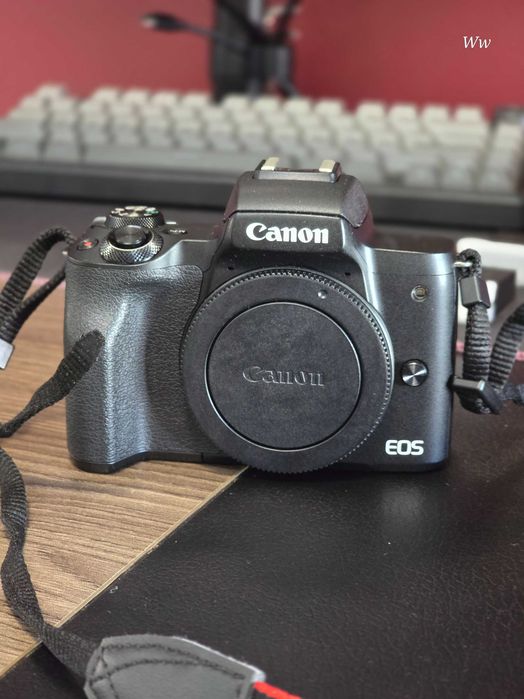 Camera Canon EOS M50 Mark II [com Lente] + Bolsa Edição Limitada