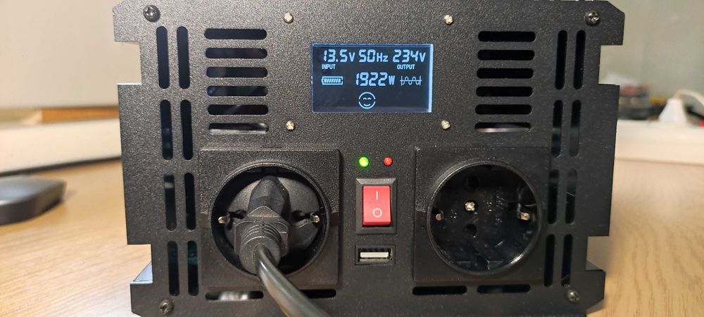 Инвектор Байпас UPS ИНВЕРТОР 2000W ИБП инвентор Інвертор ДБЖ  інвектор