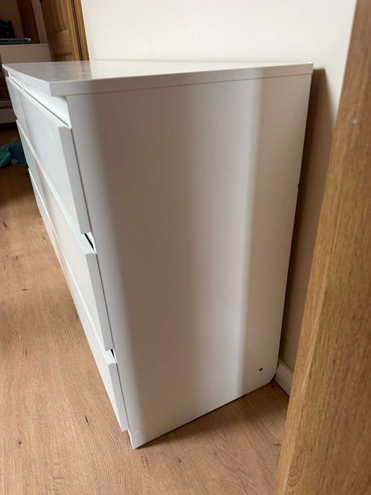 Komoda Ikea Malm biała duża