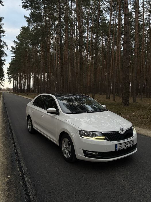 Skoda rapid 1.6 tdi czarny dach