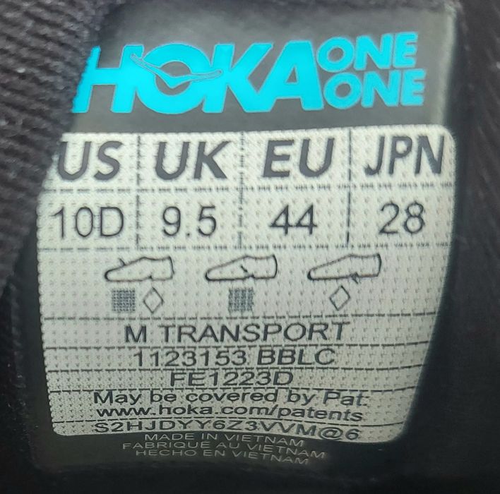 Кросівки фірми Hoka Transport Cordura оригінал 


Розмір по бірці:
Us