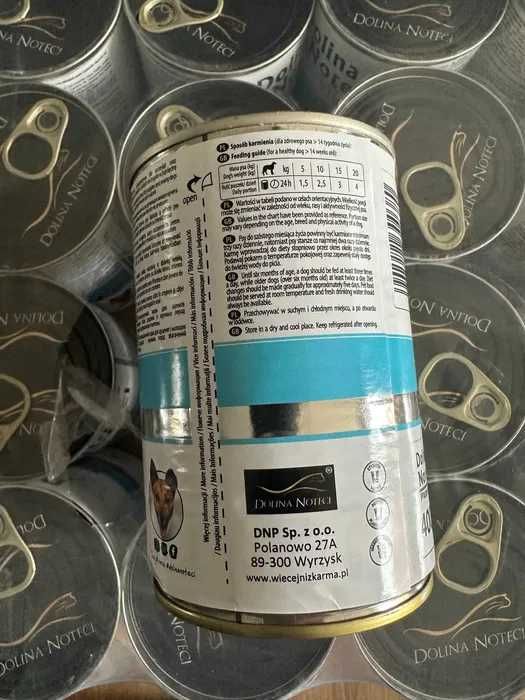 Dolina Noteci Premium Junior mokra karma dla psa jagnięcina 12x400G